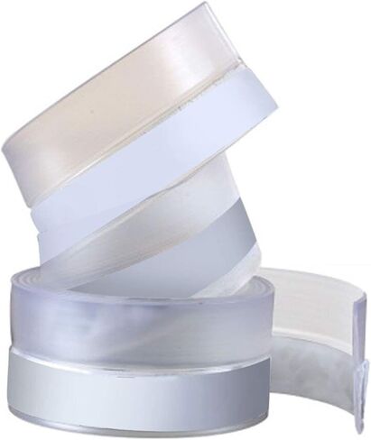 Zkenshan-Weather Striping Seal سيليكون زجاج الباب وأختام النوافذ، شريط عزل الصوت، ذاتي اللصق ضد الرياح أسفل الباب، شريط ختم الباب الزجاجي يوقف تسرب الدش in Saudi Arabia