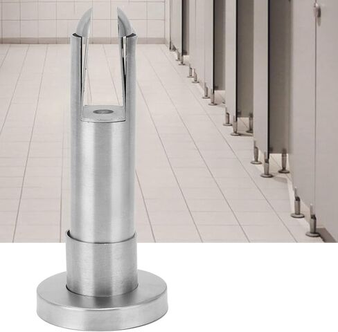Support Partition Shape Stainless Steel Glass Fence Clamp for Public Bathroom in Kuwait