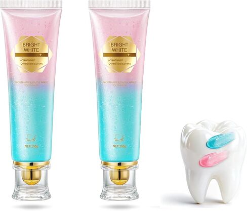 Niacinamide Whitening Toothpaste Natural Mild and Non-Irritating Nicotinamide White Toothpaste Prevents Tooth Decay Freshens Breath, and Promotes Oral Health in Saudi Arabia