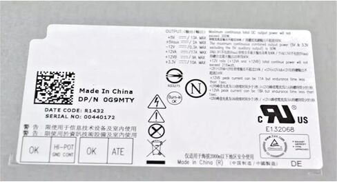 Ueds for L300NM-01 PS-6301-06D1 300W Power Supply ATX G9MTY in Saudi Arabia