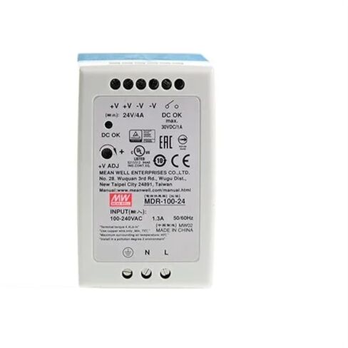 MDR-100-24 96 واط مخرج واحد مصدر طاقة السكك الحديدية الصناعية DIN MDR-100 24V 4A in Saudi Arabia