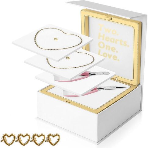 Permanent Bracelet Kit, DIY Bracelet Making Kit for Couples & Friendship Bracelets, Ideal Gift for Christmas, Anniversary, Valentine’s Day & Date Night Activity | His and Her Bracelets in Saudi Arabia