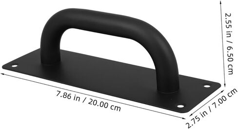 MAGICLULU 2Pcs Heavy Duty Door Pull Handles Push Pull Plates for Easy Operation Minimalist Design for Commercial Use and Stylish Door Hardware in Saudi Arabia