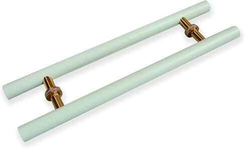 Door Pull Handle for Indoor Outdoor Entrance Door, Commercial Heavy Duty Front Door Handle, Modern Kitchen Store Entry Glass Door Konb (Color : Green, Size : 120cm(471/4 in Saudi Arabia