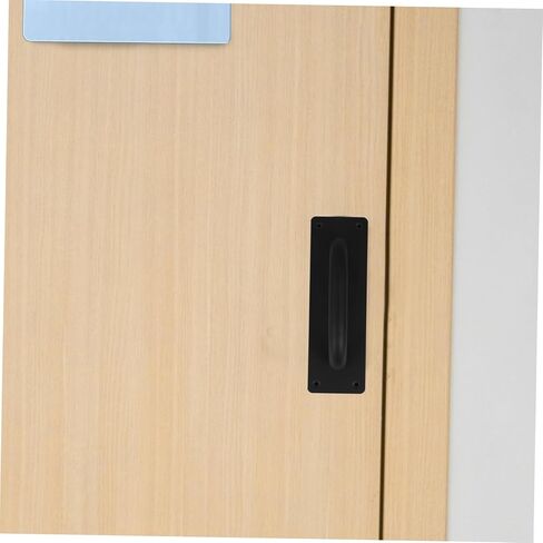 2Pcs Heavy Duty Push Pull Door Handles with Plates Commercial Door Pull for Sliding and Fire Doors Ergonomic Design for Effortless Use and Modern Aesthetic in Saudi Arabia