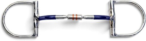 D-Ring High Port Harmony Roller Sweet Iron Snaffle Bit in Saudi Arabia