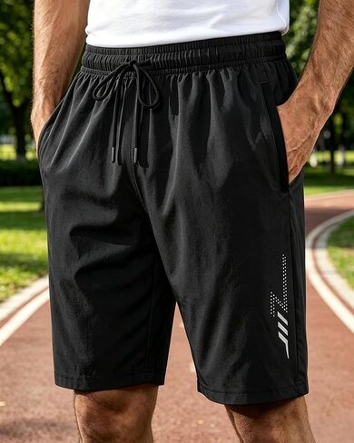 Men's Quick-Dry Performance Shorts, Ultra-Soft Comfort Athletic Shorts for Gym, Running, Workout & Active Days in Saudi Arabia