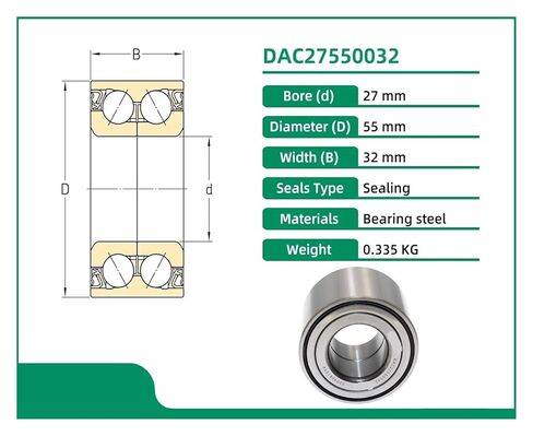 DAC27550032 27x55x32 TRX500FM 91051-HR3-A21 27 * 55 * 32 Front Wheel Bearing in Saudi Arabia