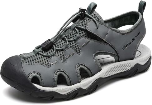 CAMEL CROWN Men's Hiking Sandals Waterproof Walking Sandals Closed Toe Athletic Sport Arch Support Summer Outdoor in Kuwait