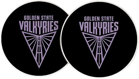 Desert Cactus Golden State Valkyries Car Accessories WNBA Women's Basketball League Absorbent Sandstone Cup Coasters Licensed Product Set of 2 (Design B) in Saudi Arabia