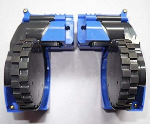 جديد 100%! استبدال وحدة عجلة القيادة اليمنى واليسرى متوافقة مع IRobot Roomba 500 600 700 Series L وR استبدال أجزاء عجلة القيادة (أزرق 83301) in Kuwait