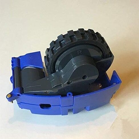 جديد 100%! استبدال وحدة عجلة القيادة اليمنى واليسرى متوافقة مع IRobot Roomba 500 600 700 Series L وR استبدال أجزاء عجلة القيادة (أزرق 83301) in Kuwait