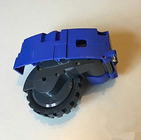 جديد 100%! استبدال وحدة عجلة القيادة اليمنى واليسرى متوافقة مع IRobot Roomba 500 600 700 Series L وR استبدال أجزاء عجلة القيادة (أزرق 83301) in Kuwait