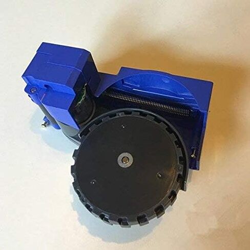 جديد 100%! استبدال وحدة عجلة القيادة اليمنى واليسرى متوافقة مع IRobot Roomba 500 600 700 Series L وR استبدال أجزاء عجلة القيادة (أزرق 83301) in Kuwait