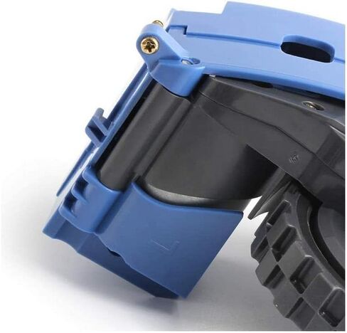 جديد 100%! استبدال وحدة عجلة القيادة اليمنى واليسرى متوافقة مع IRobot Roomba 500 600 700 Series L وR استبدال أجزاء عجلة القيادة (أزرق 83301) in Kuwait