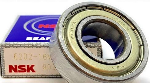 NSK Japan 6202-16-ZZ 6202-16mm ID Sealed Ball Bearing 16x35x11mm in Saudi Arabia