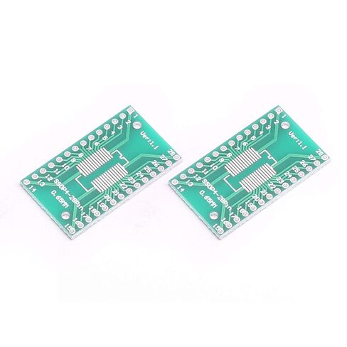 DEVMO 2 قطعة SO28 SOP28 SSOP28 TSSOP28 SOIC28 إلى DIP28 دبوس محول محول PCB نقل المجلس in Saudi Arabia