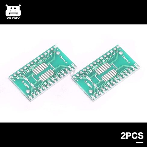 DEVMO 2 قطعة SO28 SOP28 SSOP28 TSSOP28 SOIC28 إلى DIP28 دبوس محول محول PCB نقل المجلس in Saudi Arabia