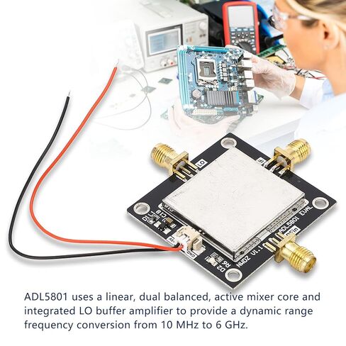 Active Mixer Module, Double Balanced Frequency Mixer, Double Balanced Balun Coupled for Enhancing The Operational Efficiency of Communication Terminals in Saudi Arabia