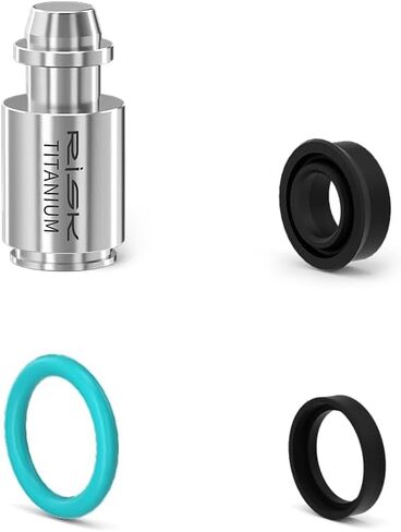 Titanium Brake Lever Piston Kit for MAGURA MT2 MT4 MT5 MT6 MT7 MT8 HC3, CNC-Machined - Brake Lever Piston Rod with O-Ring Seals, Enhanced Sealing Performance in Saudi Arabia