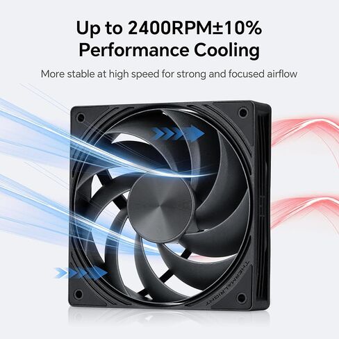 Thermalright CPU Cooler Ultra 120 Extreme EVO REV.5, Dual 120mm PWM Fans, LCP Blades, 2400RPM, 6 Heat Pipes, 157mm Single Tower, for Intel LGA1700 and AMD AM5/AM4 (Black) in Saudi Arabia