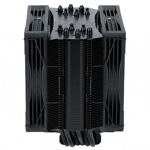 Thermalright CPU Cooler Ultra 120 Extreme EVO REV.5, Dual 120mm PWM Fans, LCP Blades, 2400RPM, 6 Heat Pipes, 157mm Single Tower, for Intel LGA1700 and AMD AM5/AM4 (Black) in Saudi Arabia