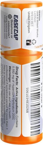 Hypericum Perforatum 200C Sugar Free Lactose Free Homeopathic Remedy 110 Pellets, Urenus in Saudi Arabia
