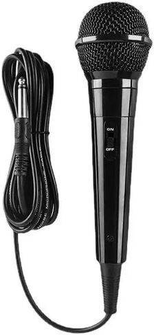 Handheld Dynamic Wired Microphone with 6.5mm Plug, Vocal Mic for Karaoke, Singing, Speech Long200cm/78inch in Saudi Arabia
