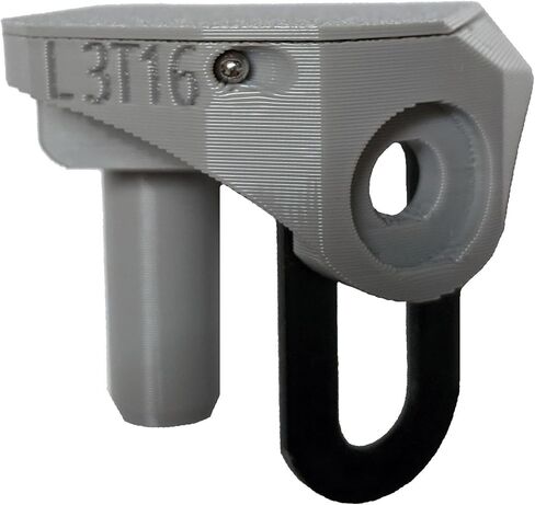 Steel Core Left Hinge 3T16 for Rubbermaid 6 X 5 ft. Slide-Lid Resin Shed Door, Part # 3T16 2, Upgraded Metal Reinforced Design in Saudi Arabia