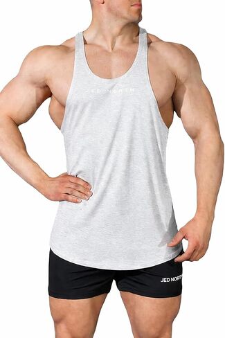 Jed North Bodybuilding Stringer Gym Tank Top Singlet Racerback in Kuwait