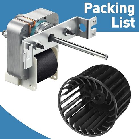 1 Pcs Replacement Fan Blower Assembly Compatible with Nutone Broan S97009796, 162-E/G/J/K/L/M and 164-E/G/J/K/L/M, 70 CFM 120V 0.9A Bathroom Exhaust Fan Motor Replacement in Saudi Arabia