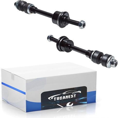 Front Stabilizer Sway Bar Link 2Pcs K80337 (For RWD Models) Compatible With 2005-2008 Fo-rd F-150 RWD /2006-2008 Li-ncoln Mark LT RWD [# 5L3Z5K483CA SL85275] in Saudi Arabia