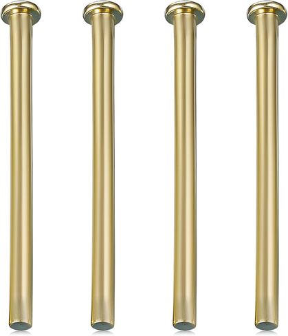 4PCS 3.5 inch Door Hinge Pins Stainless Steel Interior Wood Door Butt Hinges Oil Rubbed Bronze Pins Screws Replacement Closing for Self Closing Doors Kitchen Garage Doors Hinges Gold in Saudi Arabia