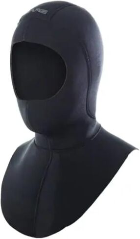 BARE 5MM Elastek Wet Hood | Wear with Wetsuit | Made with Full Stretch ELASTEK Neoprene Material | Great for Scuba Diving in Cold Water | Comfortable in Saudi Arabia