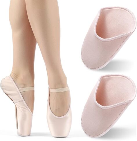 Toe Pouches Pads Cover, Foot Protector Accessories for Women, High Heels Toe Covers,High Heels Toes Caps Toes Pads for Pointe Shoes,Forefoot Wrap Pad for Women Girls in Saudi Arabia