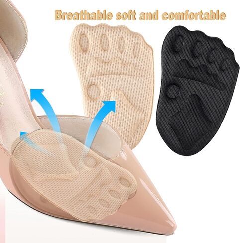 12 Pairs Heel Grips for Women's Shoes, Heel Pads for Shoes, Shoe Cushions for Women High Heel Comfort Pads - Metatarsal Pads Womens, High Heel Inserts, Shoe Inserts for Women in Saudi Arabia