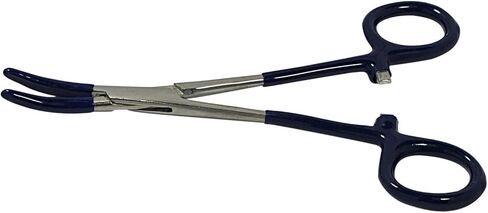 SE - Forceps - Curved, Self Locking, Dip Handle & Jaw, 5.5in. - 659FC-DIP in Saudi Arabia