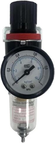 2pcs AFR-2000 Pneumatic Filter Regulator Air Treatment Unit Pressure Switches Gauge AFR2000(AFR-2000 w PC-10MM) in Saudi Arabia