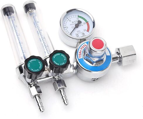 Double Tube Argon Pressure Reducer 0-25Mpa Argon Regulator Flow-Meter Gas-Regulators Welding Weld Gauge Pressure Reducer in Saudi Arabia