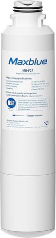 استبدال Maxblue HAF-CIN/EXP لهاتف Samsung DA29-00020B، HAF-CIN، RF28HMEDBSR/AA، RF28K9380SR، RF263BEAESR/AA، RF28JBEDBSG، RF4287HARS، RF28HFEDTSR، DA97-08006A، فلتر مياه الثلاجة، عبوة واحدة in Saudi Arabia