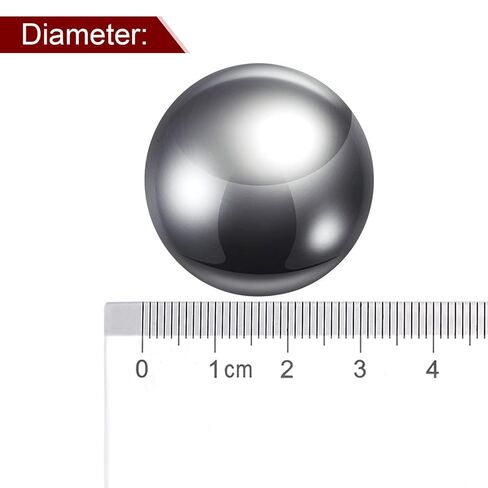 HARFINGTON 2pcs Precision Balls 32mm Diameter G10 Chrome Steel Ball for Bearings, Silver in Saudi Arabia