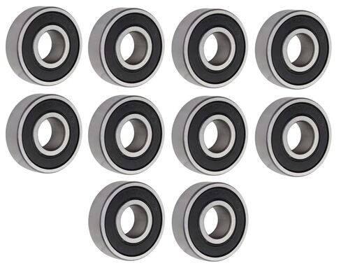 (10 Each) 6201-2RS-1/2, 6201LLU8, 201PP8 Sealed Radial Ball Bearing 0.5" X32X10 in Saudi Arabia