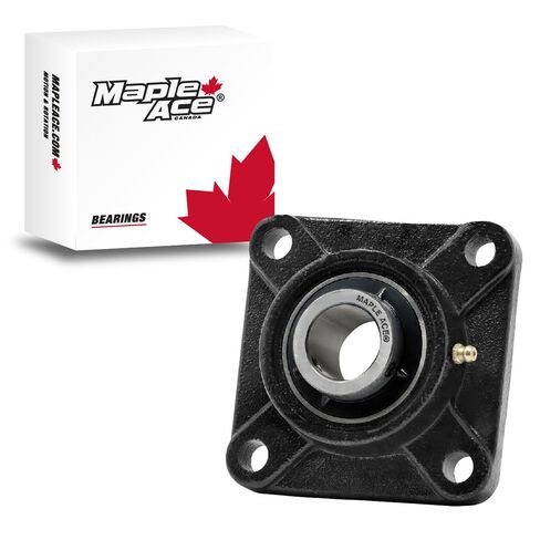 MAPLE ACE UCF209 Square Flange Bearing 45mm Bore, 4-Bolt Self-Aligning, Solid Base, Heavy Duty in Saudi Arabia