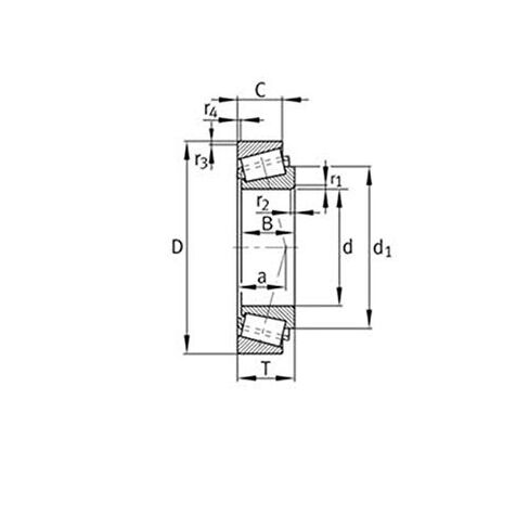 FAG 31312A Tapered Roller Bearings 60x130x31mm in Saudi Arabia