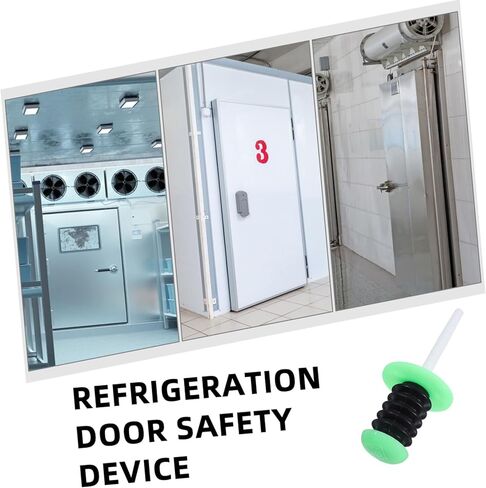 Luxshiny Cooler Door Push Rod Luminous Nylon Head Safety Internal Release Mechanism for Industrial Ovens and Cold Storage Rooms Fits Doors Up 10cm Thick in Saudi Arabia