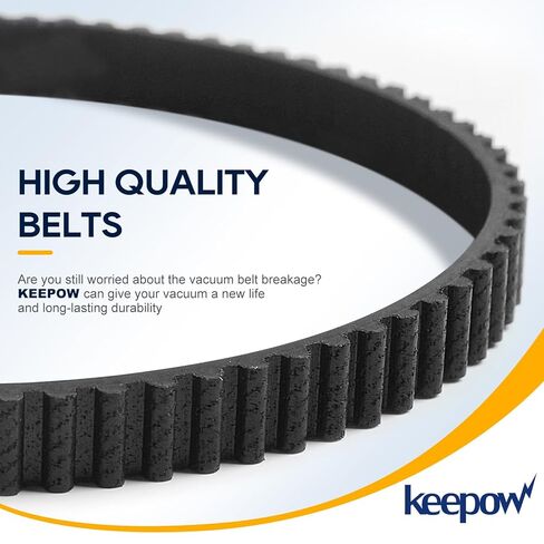 KEEPOW Replacement Belt Compatible with Bissell 3432 3746 3428 34249 3513 Revolution HydroSteam Pet Carpet Vacuum Cleaner, Part 1635393 1634216, 2 Pack in Saudi Arabia