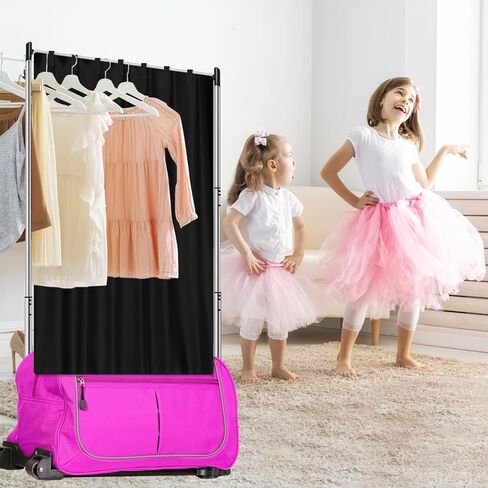 3Pcs Privacy Curtain for Dance Bag Suitcase Portable Changing Room Privacy Partition Screens Dance Bag Shield Cover for Dancer Backstage Accessories Camping Window Shades Dressing Room in Saudi Arabia