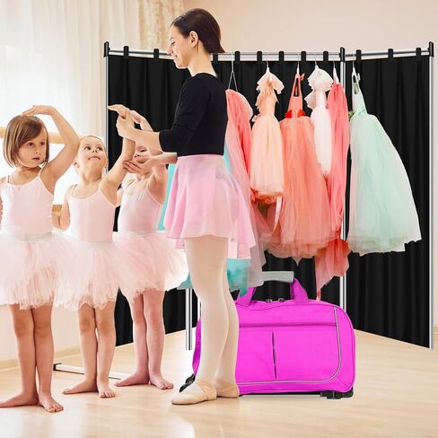 3Pcs Privacy Curtain for Dance Bag Suitcase Portable Changing Room Privacy Partition Screens Dance Bag Shield Cover for Dancer Backstage Accessories Camping Window Shades Dressing Room in Saudi Arabia