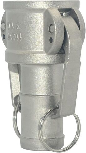 Hose Barb Fitting C-Type Trash Pump Fittings, 316 Stainless Steel, Female Cam Lock. (1/2") in Saudi Arabia
