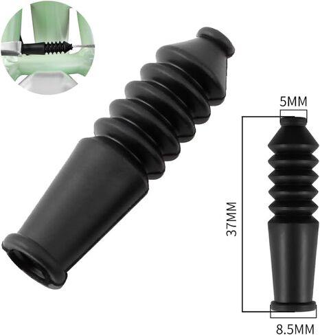 2 قطعة من كل 5 ألوان دراجة مرنة على شكل حرف V-Brake Break Noodle Cable دليل أنبوب + 10 قطعة أحذية مطاطية مجموعة أدوات ركوب الدراجات للدراجات الجبلية ودراجات الطرق BMX إجمالي 10 مجموعات in Saudi Arabia